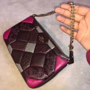 Coach quilted Leather purse